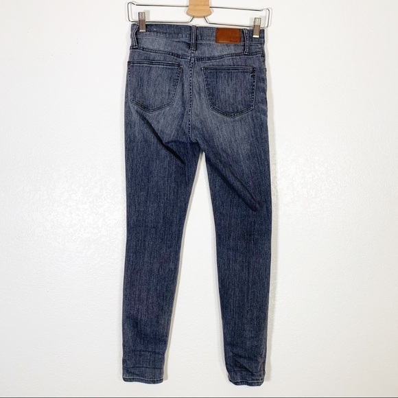 Madewell 9" High Riser Skinny Skinny Jeans Grey Size 26 - Picture 3 of 9